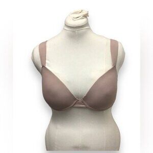 Lucky Brand Women’s Full Figure Comfort Strap Lace Back Bra, Taupe, size 38C